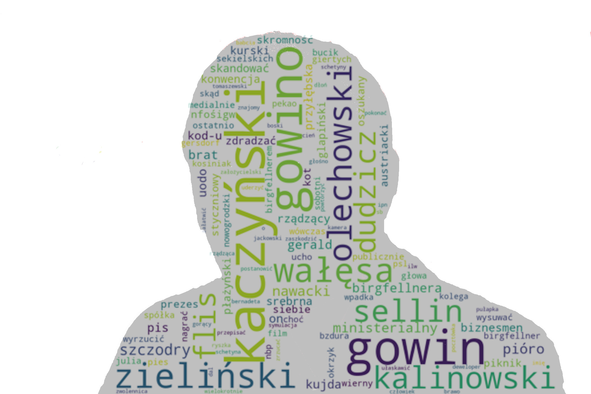 Kaczyński wordcloud
